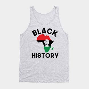 Black Power, Black History Month, Africa Tank Top